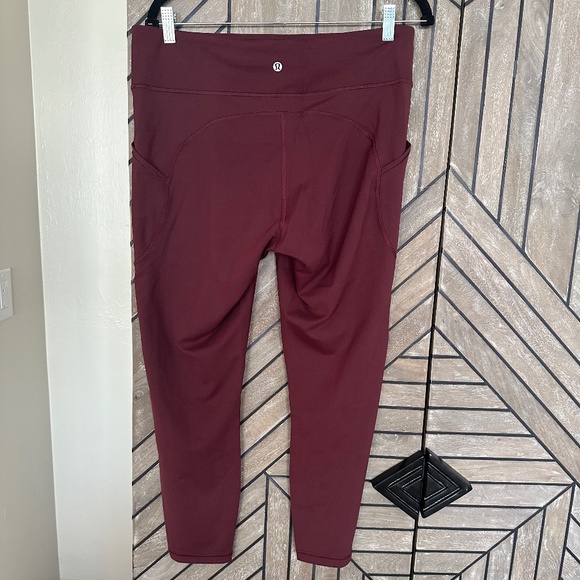Lululemon Fast and Free Tight II 25" *Non-Reflective Nulux Size 14 - Picture 8 of 10